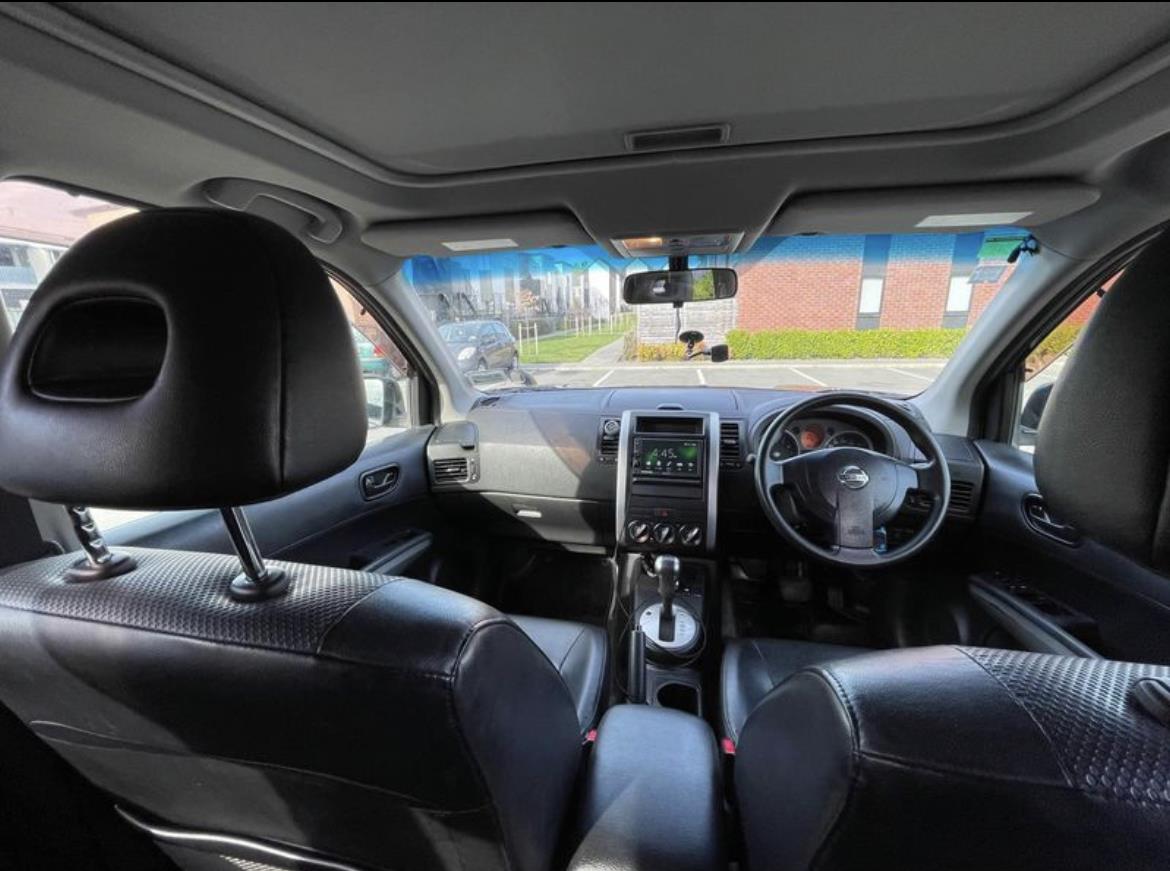 2010 Nissan X-Trail Xtrail 4WD Alloys Towbar Black Leather NZ Stereo Bluetooth Rev Cam Image 9