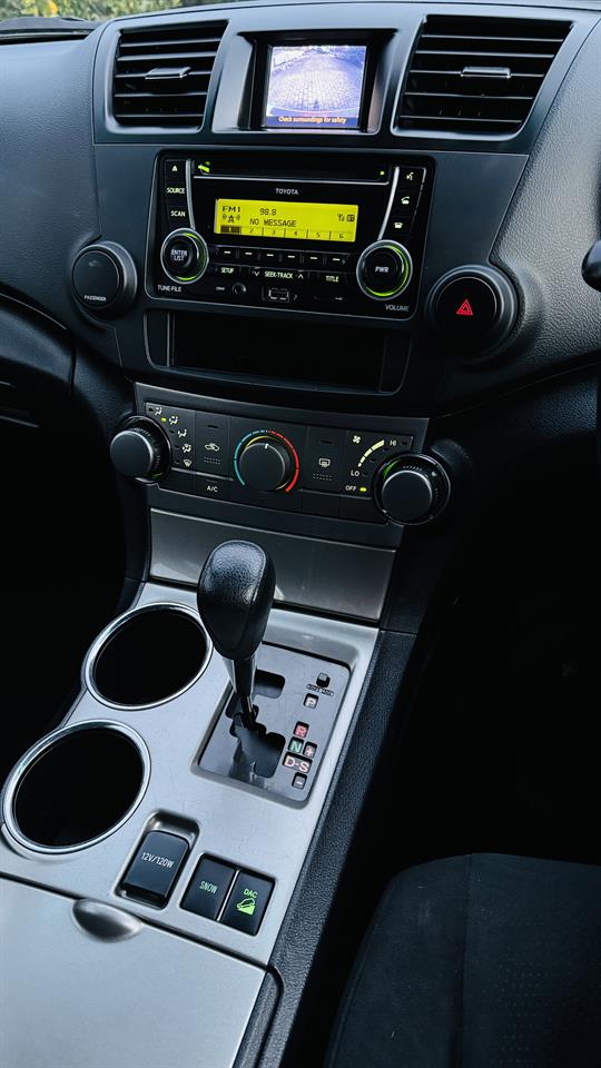 2012 Toyota Highlander 3.5P 4WD 7Str 17″ Alloys Towbar Bluetooth Rev Cam Inc Mechanical Warranty Image 11